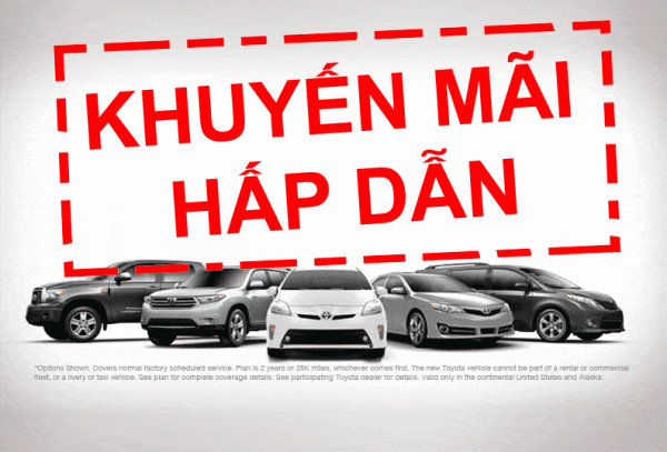 Khuyến mãi Toyota Lý Thường Kiệt