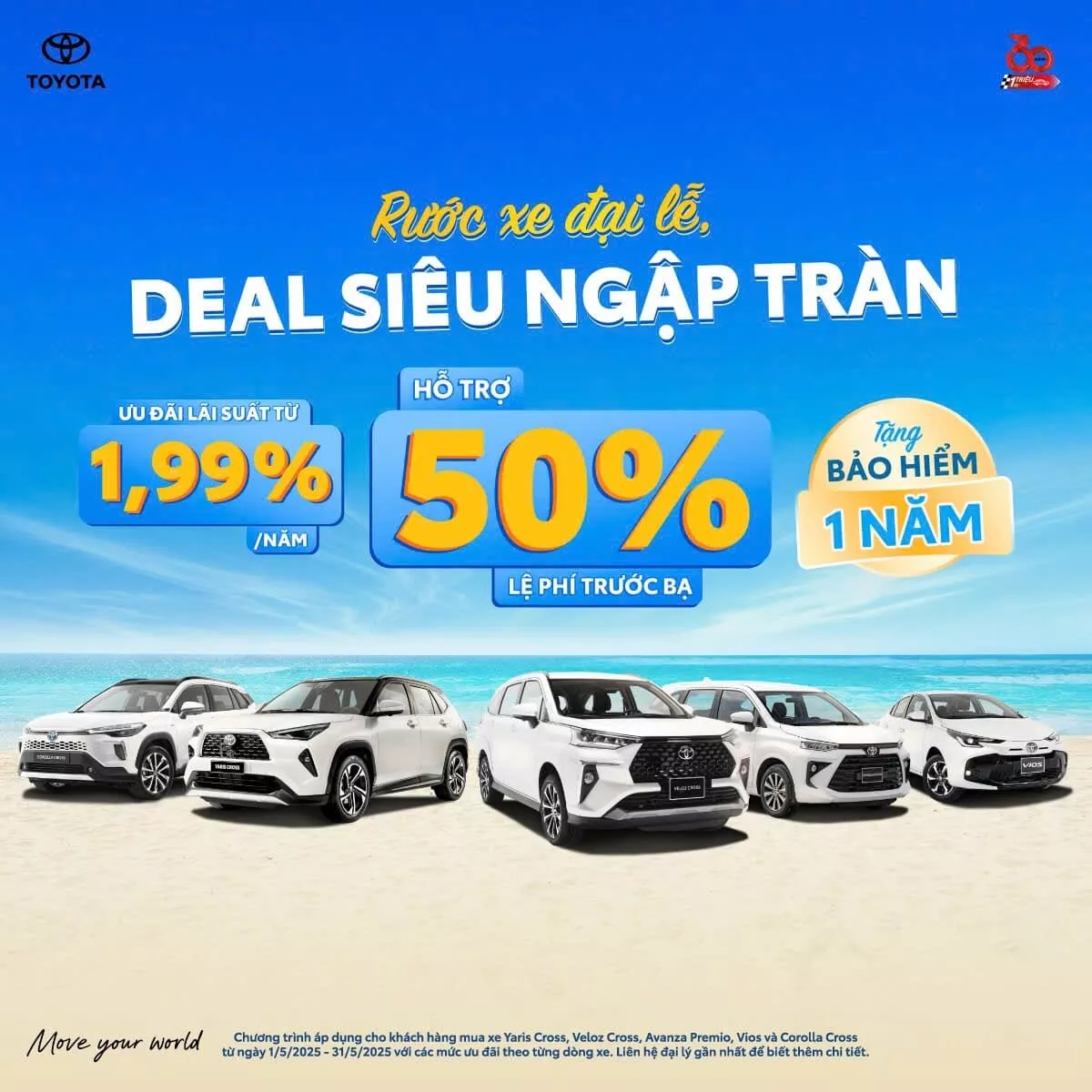 Khuyến Mãi Toyota 05-2025